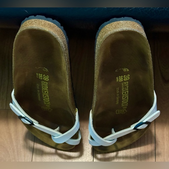 Birkenstock Piazza Sandals White Size 8/39 - Picture 5 of 6